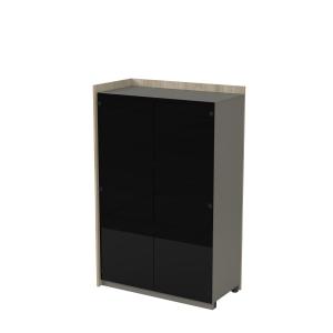 Модуль шкафа, со стеклом, начальный, Magnetic 15ШДС-Н.149, 88,4x46x140 см