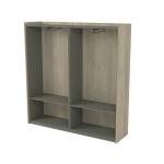 Шкаф высокий для одежды, двусоставный, Magnetic 15ШДС.1809, 176,8x46x182,8 см