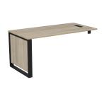 Стол рабочий с лючком, с опорным кронштейном, Magnetic 15СОЛ.1608, 160x80x75 см