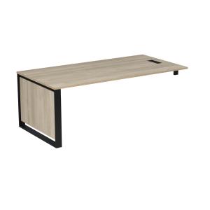 Стол рабочий с лючком, с опорным кронштейном, Magnetic 15СОЛ.2010, 200x100x75 см