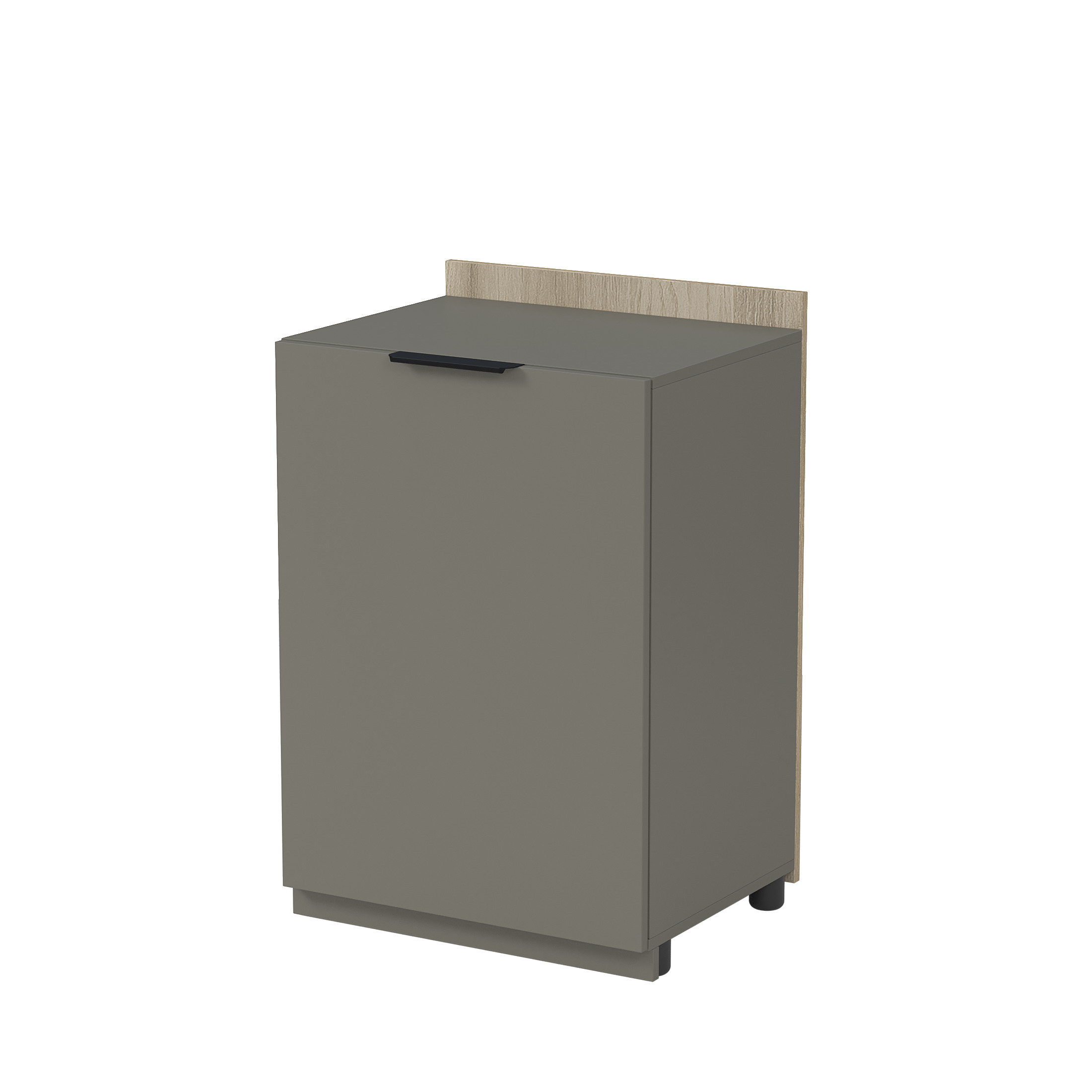 Модуль тумбы распашной, средний, Magnetic 15ТР-С.806, 56,8x46x86 см — фото 1