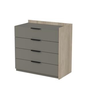 Модуль тумбы с ящиками, конечный, Magnetic 15ТЯ-ШД-К.809, 88,4x46x86 см