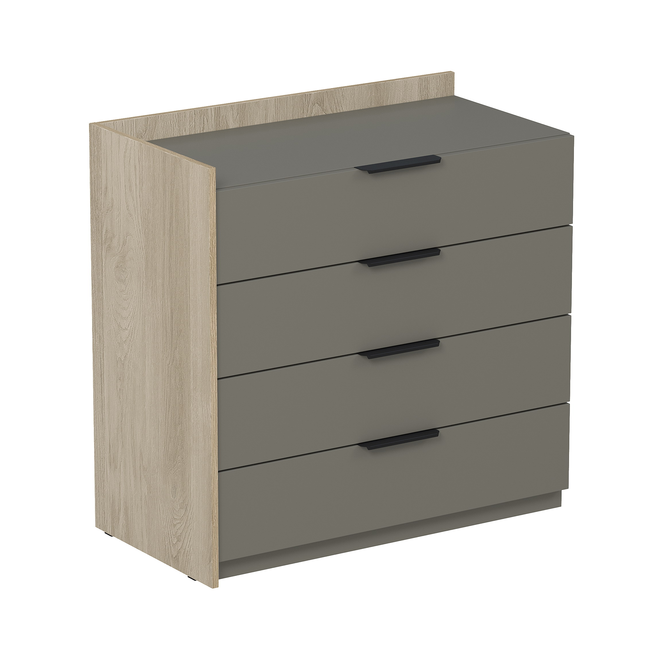 Модуль тумбы с ящиками метаб), начальный, Magnetic 15ТЯ-Н.809, 88,4x46x86 см