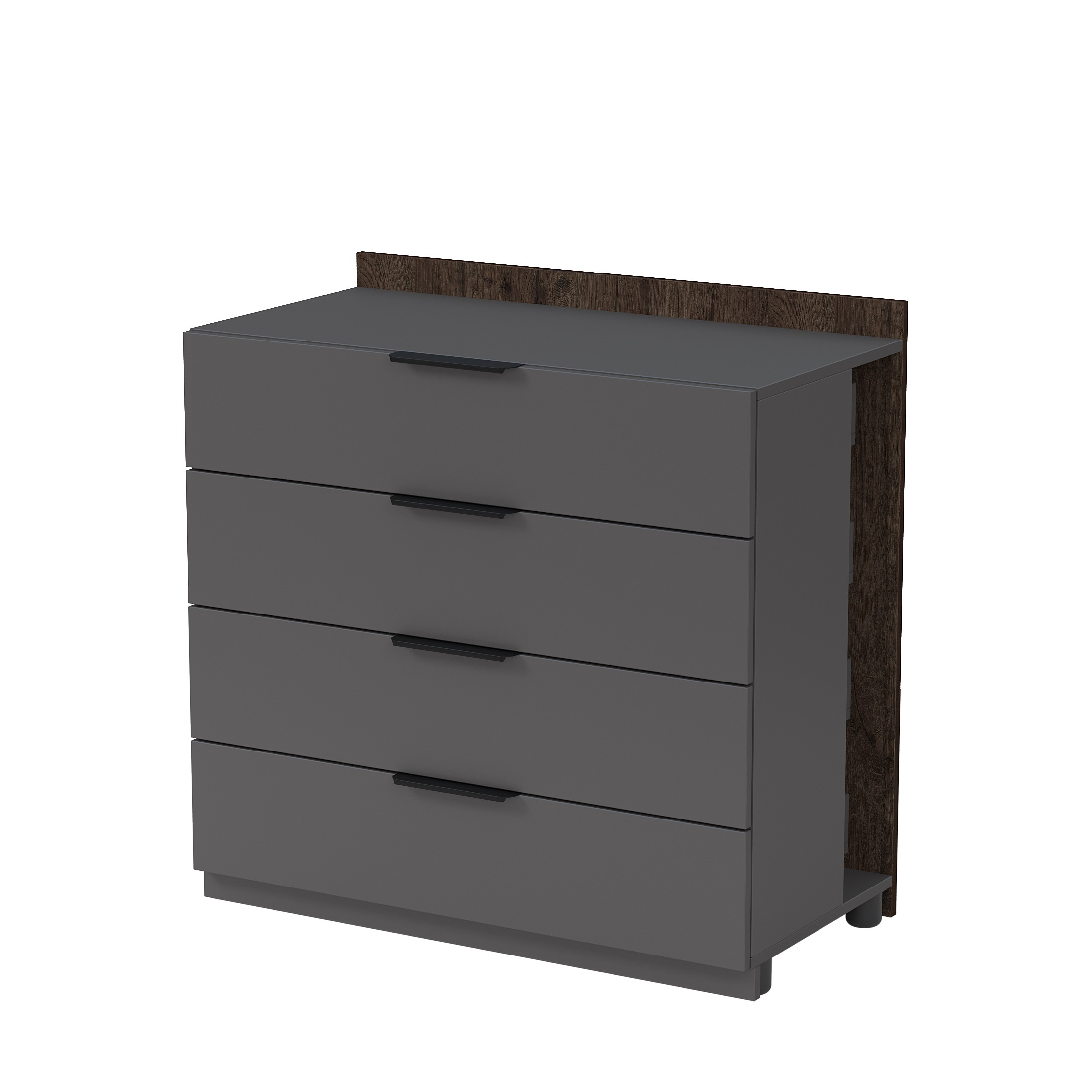 Модуль тумбы с ящиками, средний, Magnetic 15ТЯ-ШД-С.809, 86,8x46x86 см