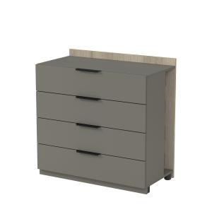 Модуль тумбы с ящиками, средний, Magnetic 15ТЯ-ШД-С.809, 86,8x46x86 см