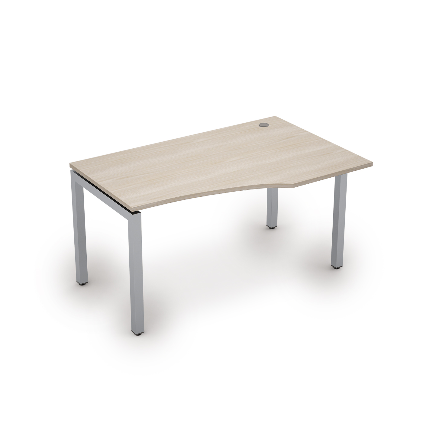 Стол криволинейн.прав, Avance 6М.523, 140х90х75 см