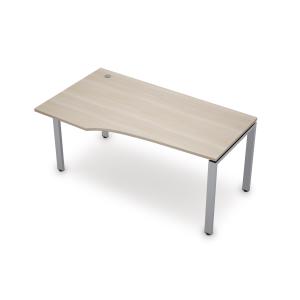 Стол криволинейный, правый, Avance 6М.621, 160х90х75 см